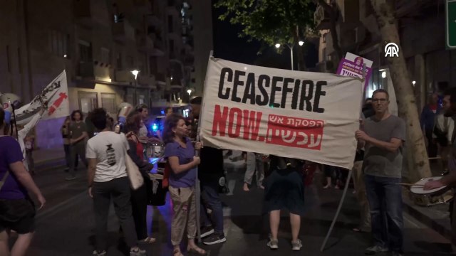 İsrailliler, Netanyahu'nun istifası talebiyle sokaklara indi