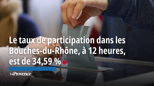 Législatives : 34,59% de participation à 12h dans les Bouches-du-Rhône, taux le plus élevé de France