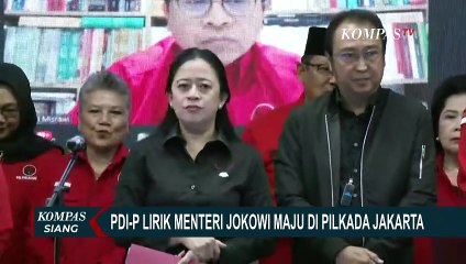 Menteri Presiden Jokowi Dilirik PDIP Maju di Pilkada Jakarta 2024
