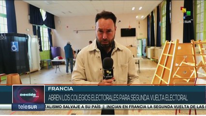 Inicia segunda vuelta electoral en Francia