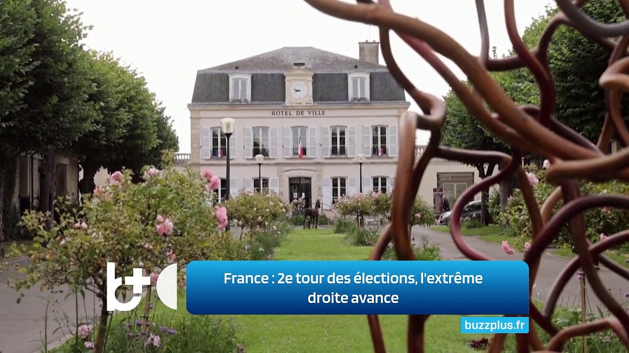 France : 2e tour des élections, l'extrême droite avance