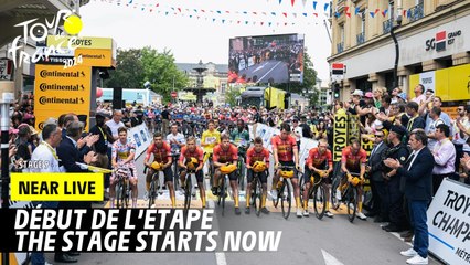 The stage starts now  - Stage 9 - Tour de France 2024