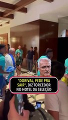 Torcedor acusa Dorival de ter mostrado ‘dedo do meio’ após cobranças à seleção