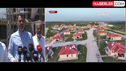 Hatay'da 156 Bin Konut ve İş Yeri İnşaatı Devam Ediyor