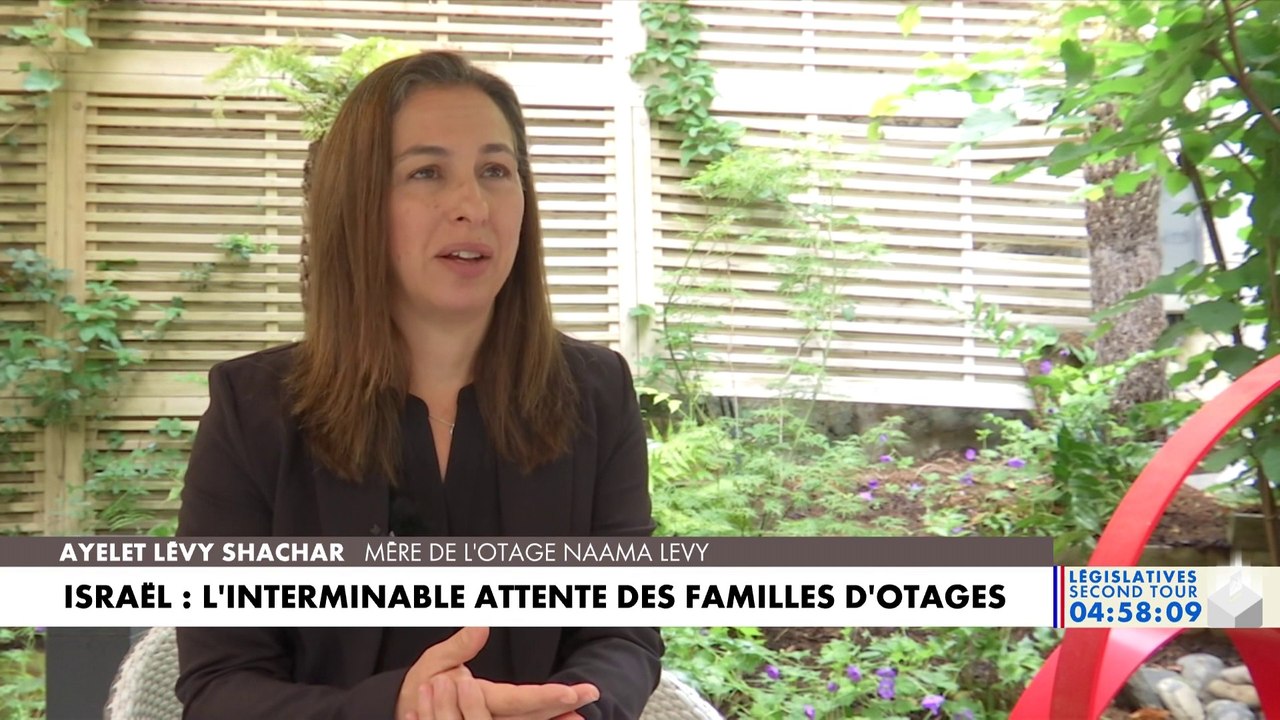 Israël-Hamas : La mère d'une otage israélienne témoigne sur CNews