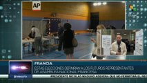 ¡Alta participación! Franceses acuden a las urnas para ejercer su voto