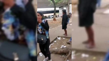 Guardas de São Paulo agridem morador de rua