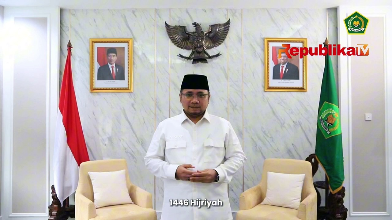 Tahun Baru 1446 Hijriah, Menag: Hijrah Simbol Perjuangan Mencari Ridho Allah