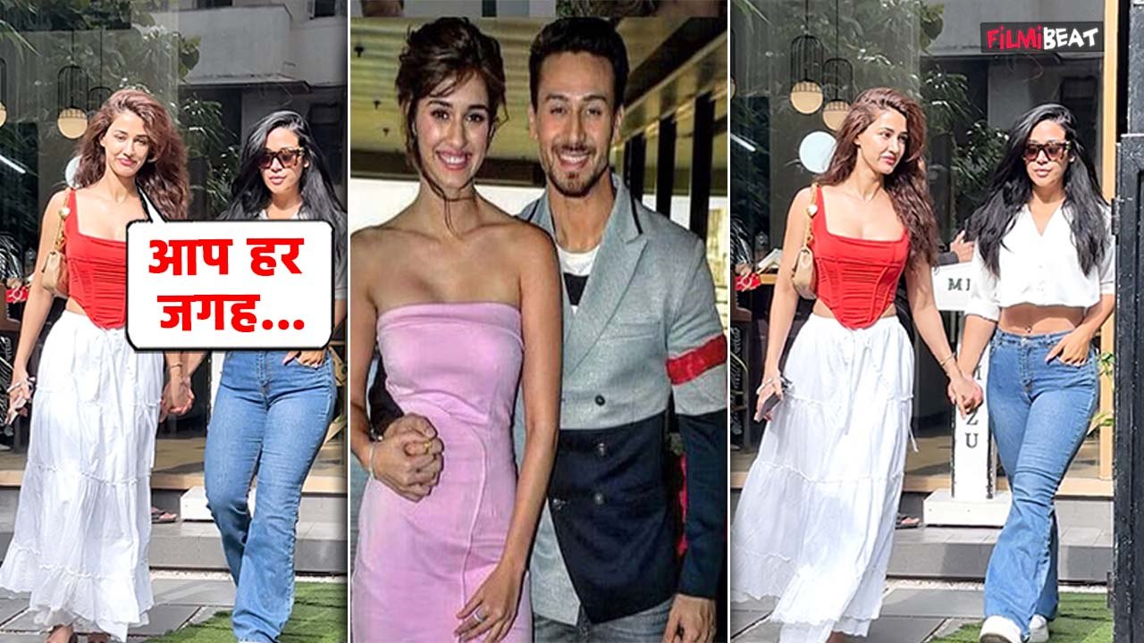 Disha Patani ने की Ex-Boyfriend Tiger Shroff की बहन Krishna Shroff के साथ मस्ती, Video Viral!