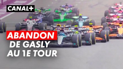 Gasly out des le 1er tour - Grand Prix de Grande-Bretagne - F1