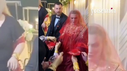 Gelin'den kına gecesinde güldüren çıkış! "Baksana nasıl yakışıklı, nasıl ağlayayım"