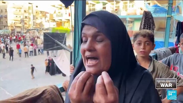 Israeli air strike kills at least 16 in school at Nuseirat refugee camp