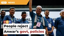 People reject Anwar’s govt, policies, say Bersatu leaders
