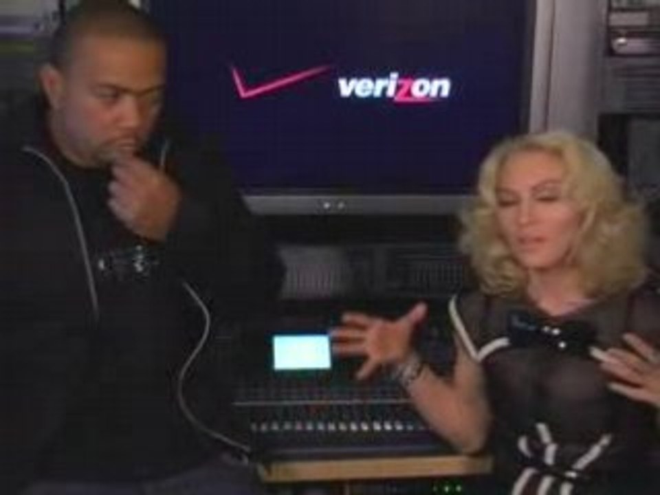 Madonna, Justin Timberlake & Timbaland EXCLUSIVE footage