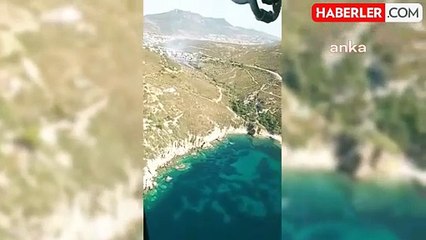 İzmir'in Foça ilçesinde çıkan yangın kontrol altına alındı
