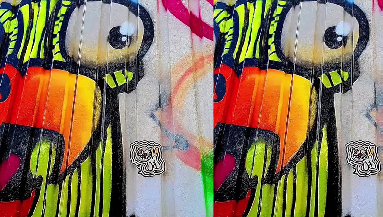 " STREET ART YET YET " JAK ARNOULD ©ADAGP