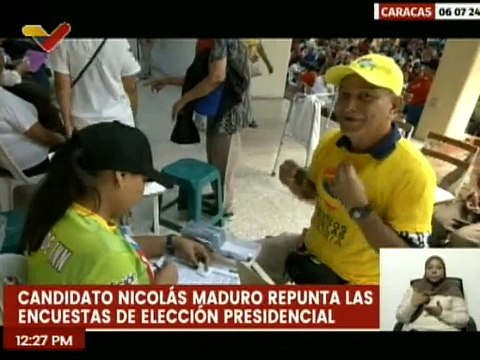 Candidato Nicolás Maduro lidera la intención de voto para los comicios del 28-J