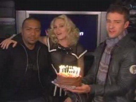 Madonna, Justin Timberlake & Timbaland EXCLUSIVE footage
