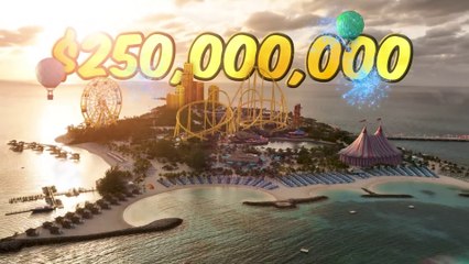 $1 vs $250,000,000 Private Island!