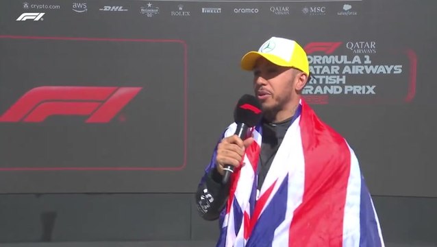 ‘I can’t stop crying’: Lewis Hamilton Wins British Grand Prix in final Silverstone race for Mercedes