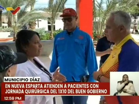 Nva. Esparta | Ciudadanos del mcpio. Díaz son beneficiados con jornada quirúrgica a través del 1x10