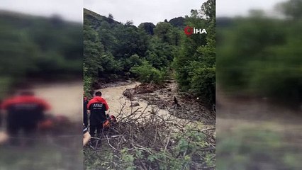Ordu'da sel can aldı... Evler sular altında kaldı, hayat altüst oldu
