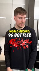 Bottle Head Smashing World Record Attempt!