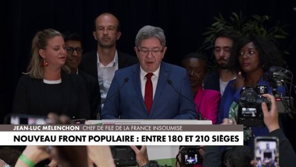 Jean-Luc Mélenchon : «Le Président doit appeler le Nouveau Front populaire à gouverner»
