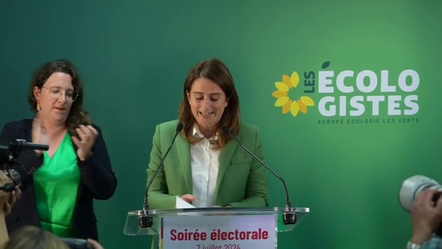 Résultats législatives 2024: pour Marine Tondelier (EELV), la justice sociale, environnementale et le peuple ont gagné