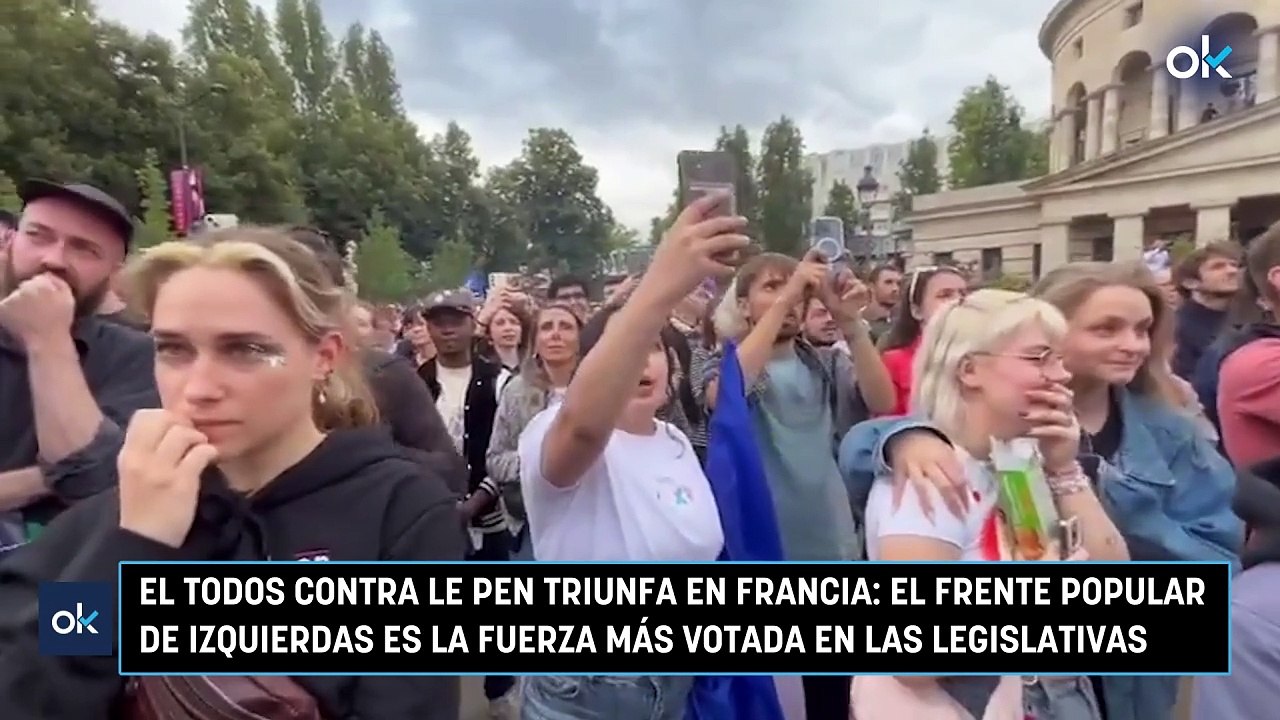 El todos contra Le Pen triunfa en Francia: el Frente Popular de izquierdas es la fuerza más votada en las legislativas