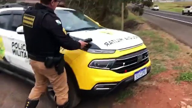 Motociclista é preso transportando quase 50 quilos de maconha na rodovia PR-323