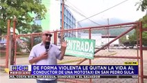 De varias puñaladas y con un bate, ultiman a mototaxista en San Pedro Sula