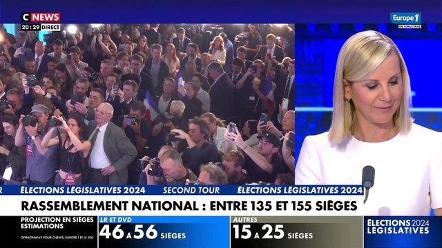 Résultat législatives 2024 - Jordan Bardella : «La France se voit priver d'une majorité, d'un gouvernement pour agir»