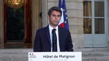 Gabriel Attal annonce qu'il remettra sa démission à Emmanuel Macron au lendemain des législatives