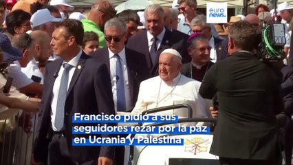 La democracia "no goza de buena salud", dice el Papa Francisco