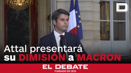 El primer ministro de Francia, Gabriel Attal, asume la derrota y presentará su dimisión
