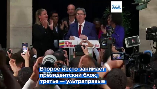 Выборы во Франции: ни один блок не получит большинства (если верить экзитполам)