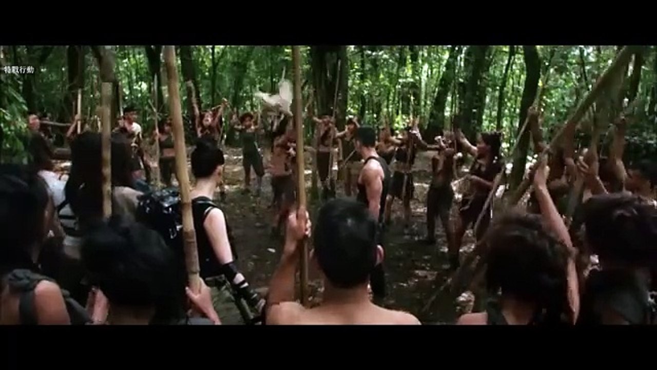 功夫打鬥電影，野人部落圍攻探險小隊，小夥以一敵眾全殘他們，營救同夥  功夫 - Kung Fu - 中国电视剧