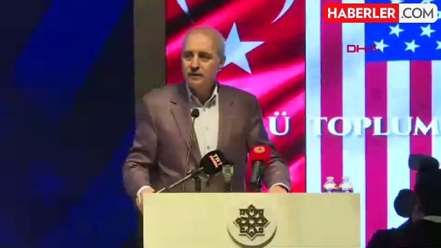 TBMM Başkanı Numan Kurtulmuş, Washington'da TASC tarafından düzenlenen 'Toplum Buluşması' programında konuştu