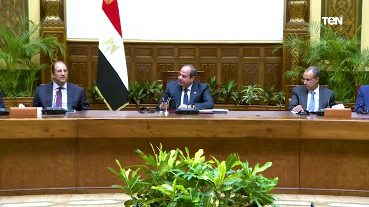الرئيس عبد الفتاح السيسي يستقبل وفدًا سودانيًا من المشاركين بمؤتمر القوى السياسية والمدنية السودانية