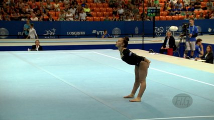 Maya Oberman Etzion - FX Qual - 2019 Junior World Gymnastics Championships