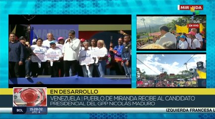 Pdte. Maduro: ¡Aquí lo que viene es patria socialista!