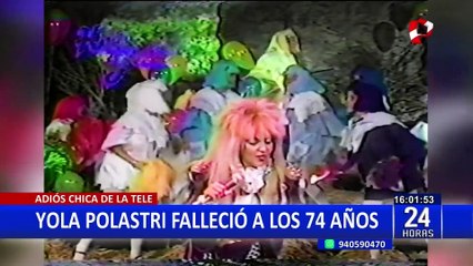 Yola Polastri: a los 74 años falleció la legendaria animadora infantil