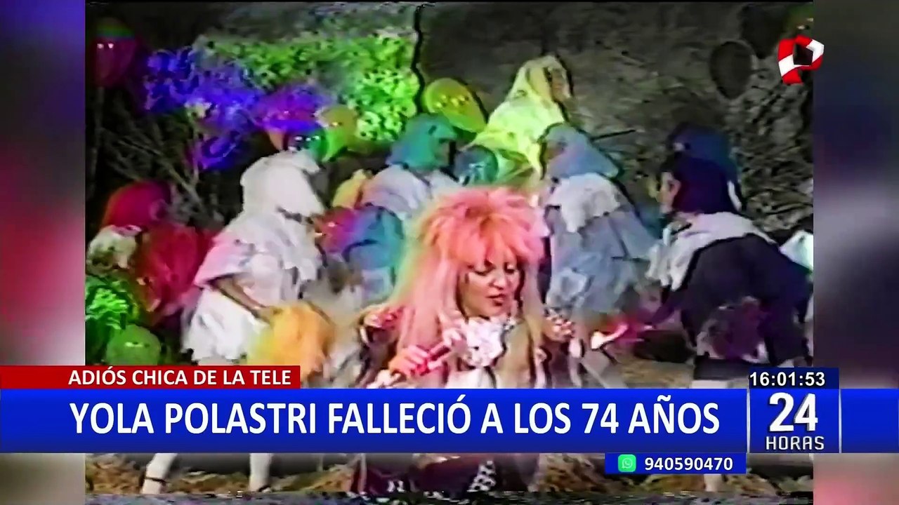 Yola Polastri: a los 74 años falleció la legendaria animadora infantil