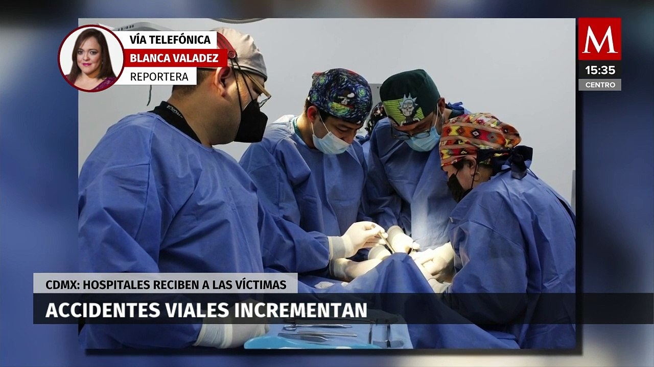 En la Ciudad de México, los accidentes viales están incrementándose