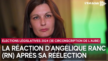 Angélique Ranc (RN) réélue dans la 3e circonscription de l'Aube