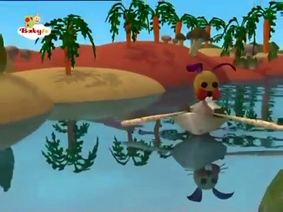 BabyTV Row your boat english