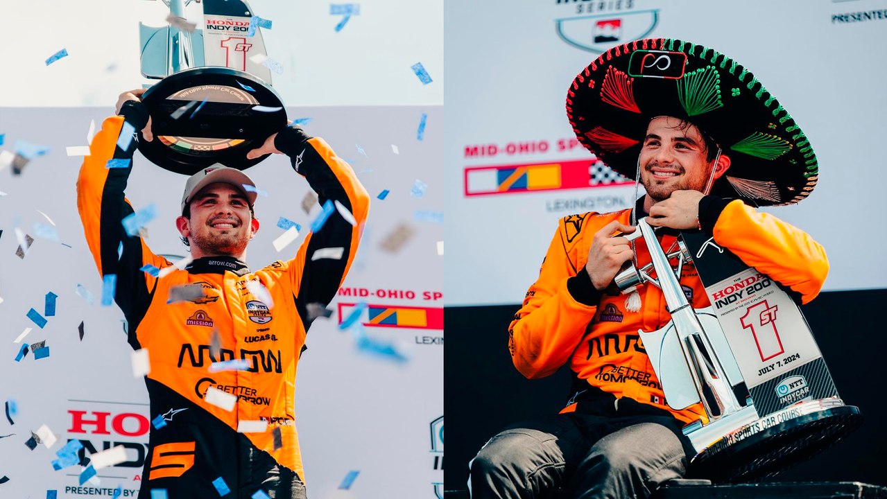 Pato O'Ward gana carrera de IndyCar en Mid-Ohio