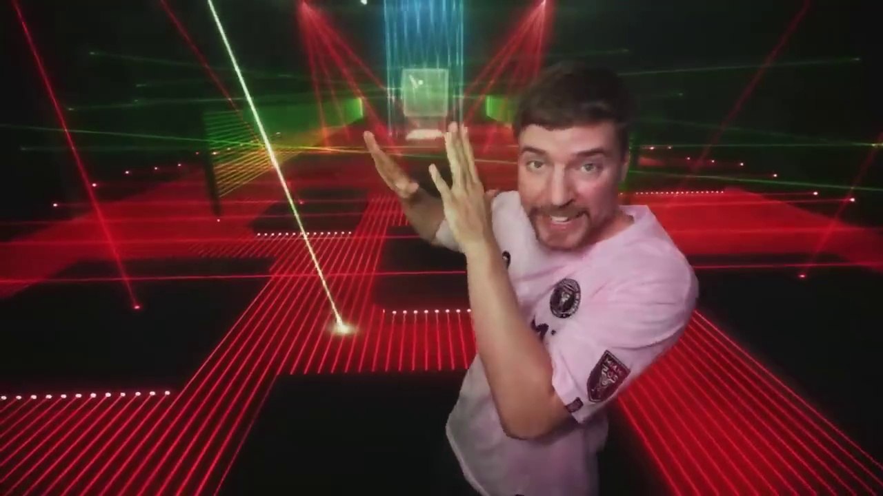 World’s Deadliest Laser Maze!