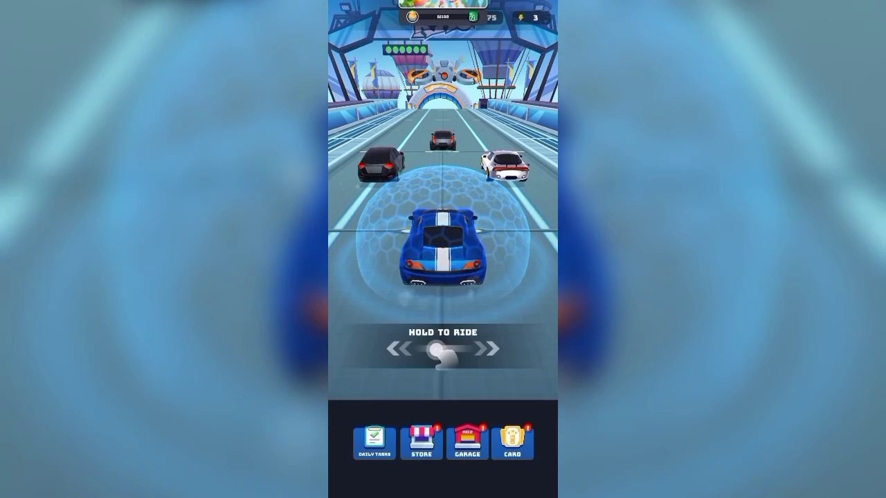 3D car racing game